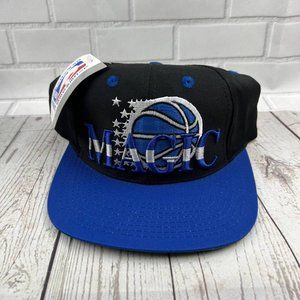 Vintage Orlando Magic NBA‎ by T.E.I. Hat Snapback Cap Black New Men